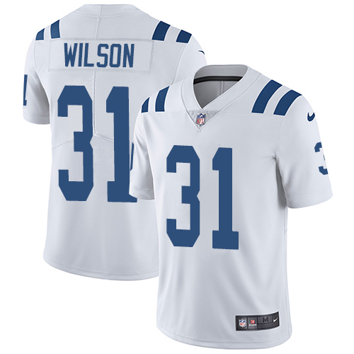 Indianapolis Colts #31 Limited Quincy Wilson White Nike NFL Road Men Vapor Untouchable jerseys->indianapolis colts->NFL Jersey